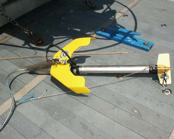 side scan sonar tow vehicle