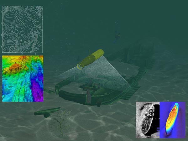 AUVs are not driven by operators, their ability to sense their surroundings is called situational awareness meaning they can detect and avoid obstacles in their path. 