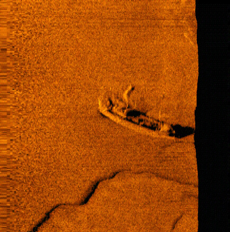 A second pass of the vessel now believed to be Ohio.
