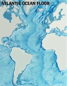 Atlantic Ocean Seafloor