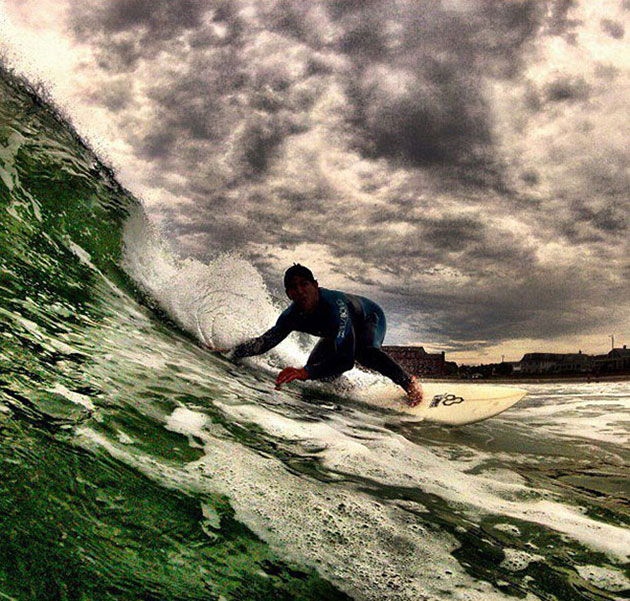 I took this photo last September while surfing with a good friend of mine. It was taken at Long Beach in Rockport, MA. I truly believe that surfers like myself hold some of the deepest appreciation for our oceans; and it's easy to see why from this photo!