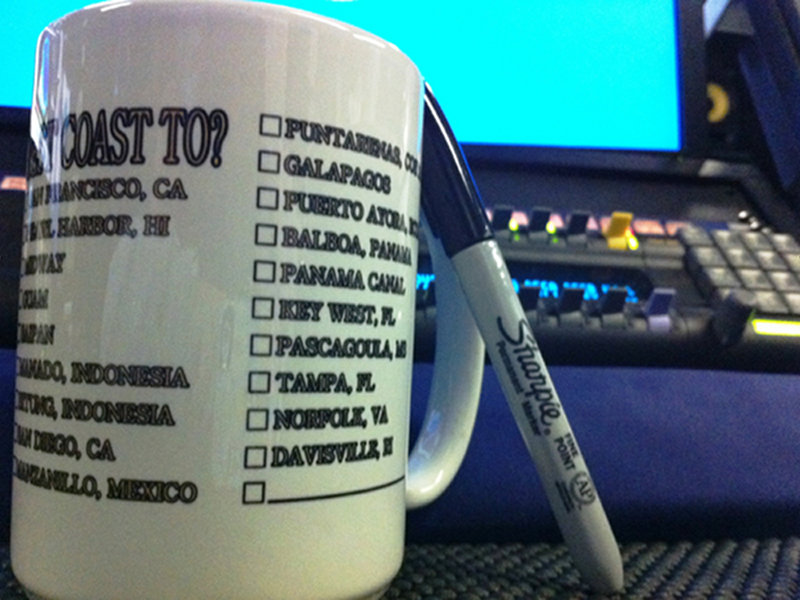 This mug from the Ship Store perhaps best describes the many unknowns just a few months ago.