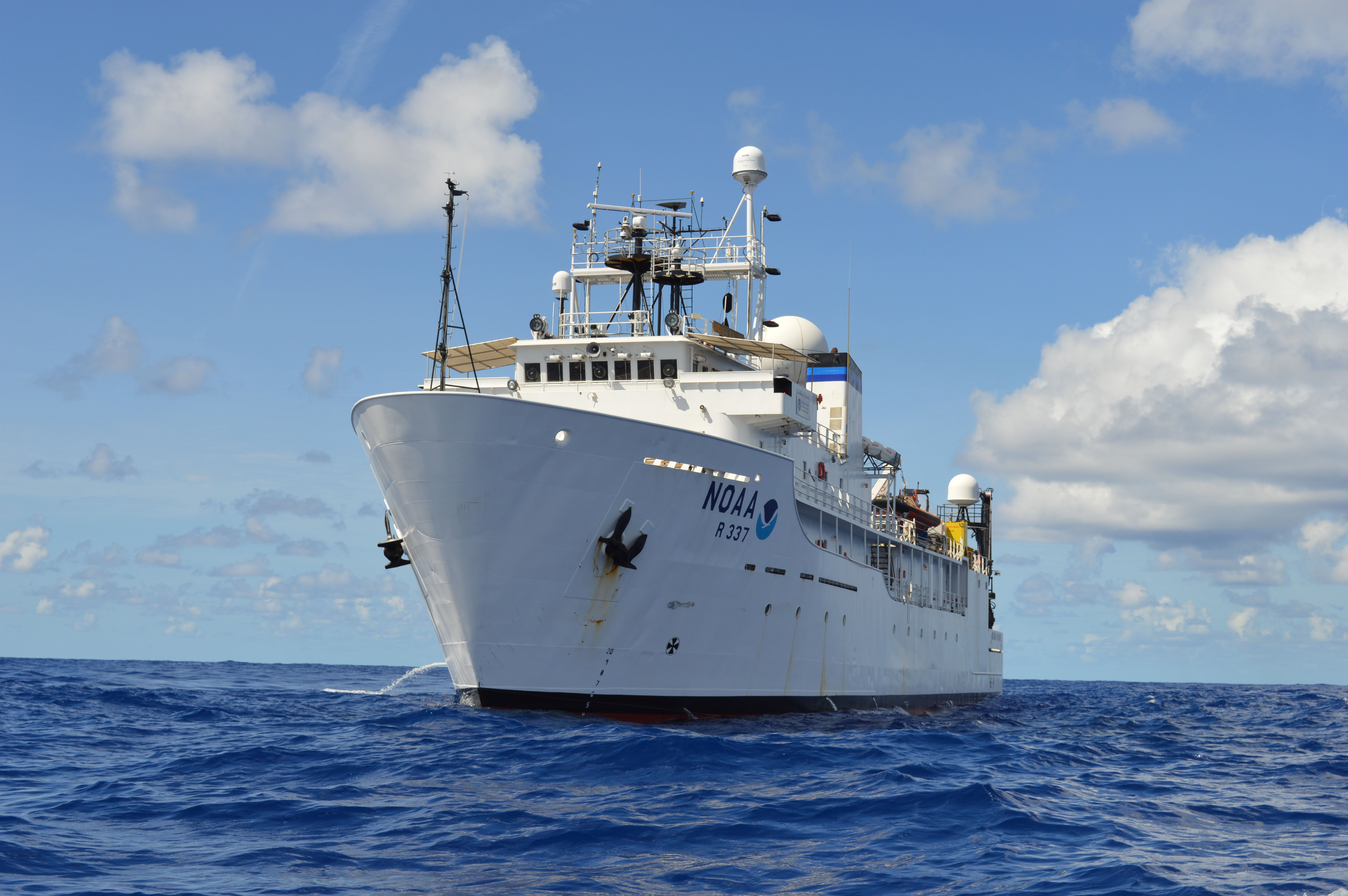 NOAA Ship Okeanos Explorer was first commissioned by NOAA in 2008 to serve as “America’s ship for ocean exploration.”