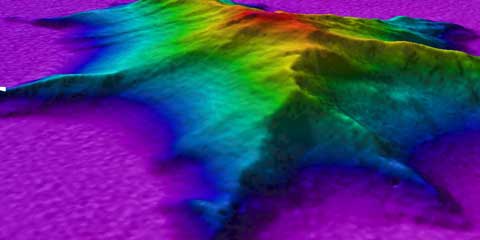 Unnamed seamount in Atlantic Canyons