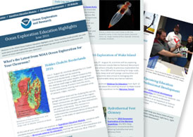 Ocean Exploration Education Newsletter