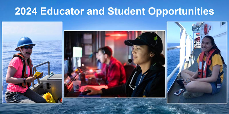 Apply Today For 2024 Ocean Exploration Educator and Student Opportunities