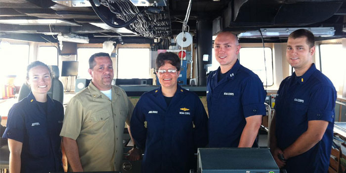Holly talks about how being a NOAA Corps officer is a career that is challenging and rewarding, both personally and professionally.