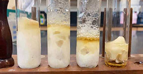 Image of a screenshot from the methane hydrate formation demonstration video.
