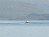 Tug boat coming to meet the R/V Atlantis