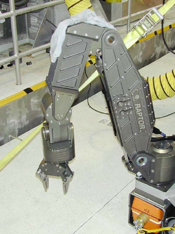 Robotic arm for the ROV Tiburon