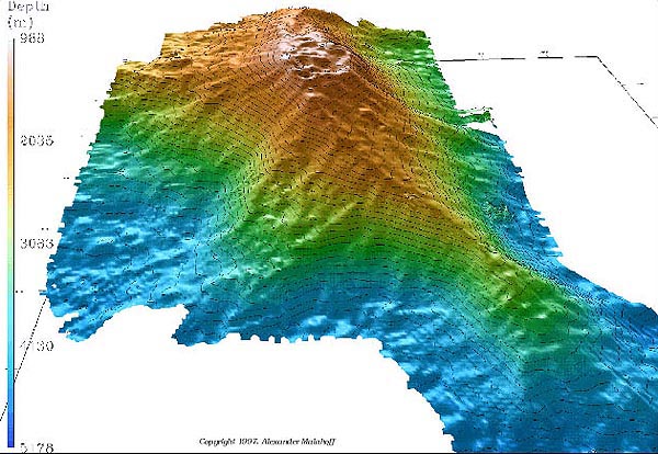 Digital Terrain Model of Loihi Seamount