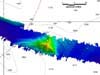 A digital terrain model of a seamount
