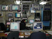 The main control center