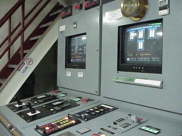 Ron Brown Engine Room controls