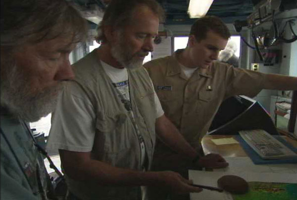 Planning the ROV dive