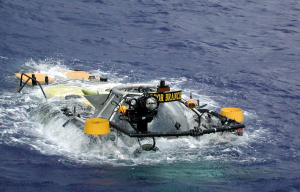 Johnson Sea Link submersible, a major ‘player’ on this research expedition
