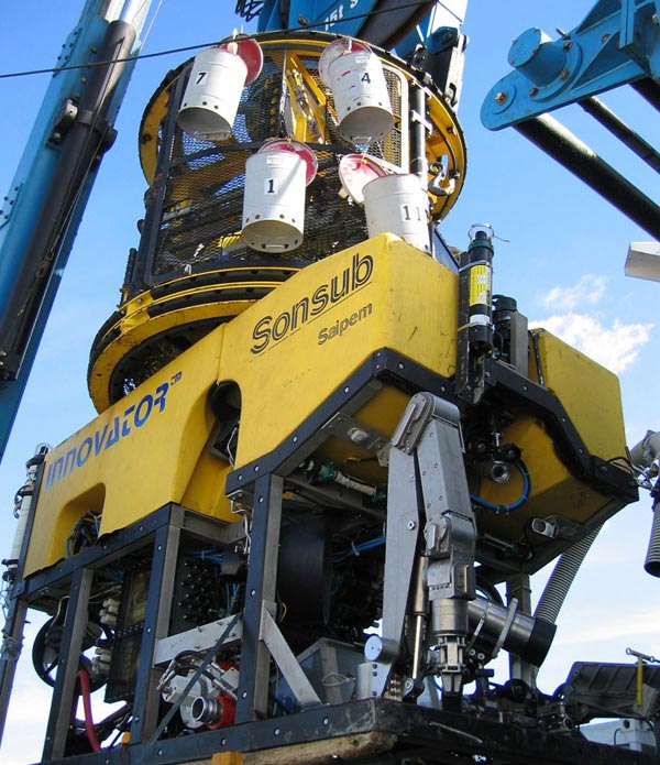 The Innovator remotely operated vehicle (ROV)