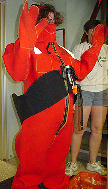 demo of immersion or �Gumby� suit
