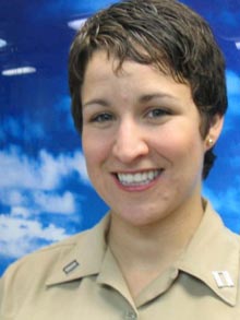 Liz Jones, Field Operations Officer, NOAA Ship Ronald H. Brown.