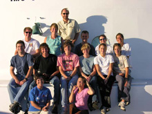 Group photo of science team