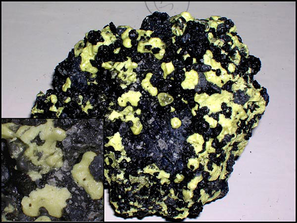 Piece of andesite lava