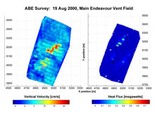 A detailed near-bottom ABE survey of the Juan de Fuca Ridge, located in the Endeavour Vent Field.