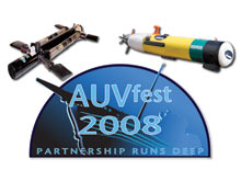 AUVfest 2008 is a unique opportunity to demonstrate and test the applications of autonomous underwater vehicles, or AUVs, for both the Navy and NOAA.