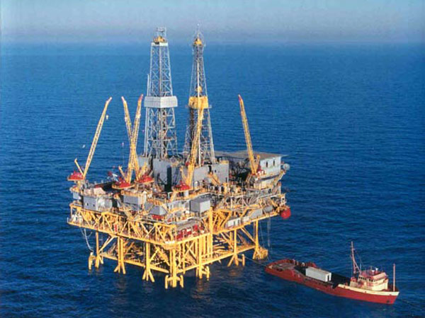 Figure 2. The Bulwinkle platform in the Gulf of Mexico. 