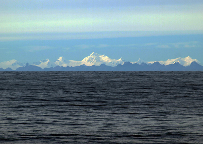 By early afternoon we were way off-shore and out in the open Pacific Ocean, proper.