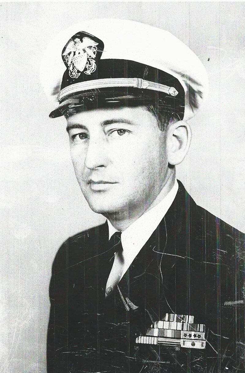 Louis Segal in the U.S. Navy, ca. 1949.