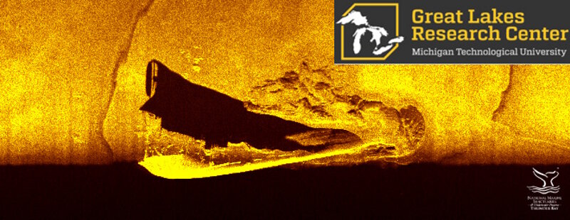 Sonar image of the site first classified as ‘Target 2’ in May, 2017.