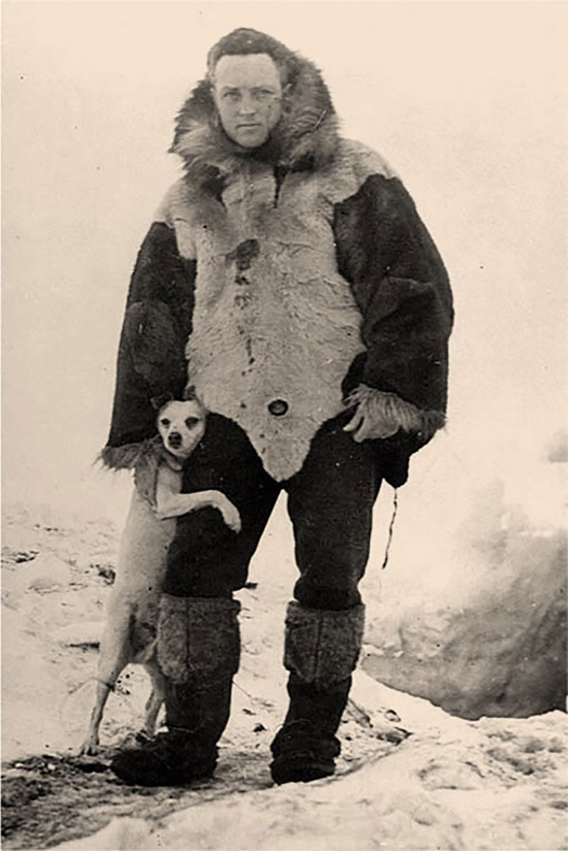 Polar explorer later U.S. Navy flag officer Richard Byrd.