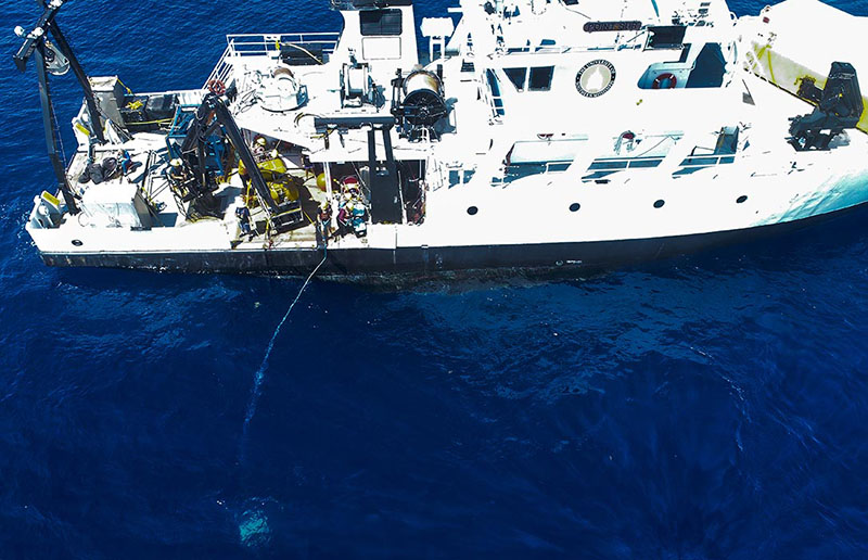 Second deployment of Medusa off the Point Sur.