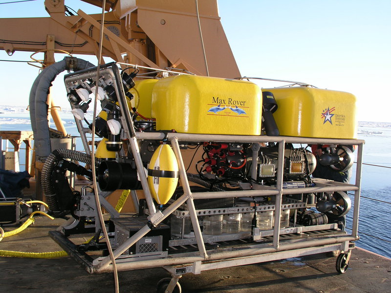 The ROV “Global Explorer” by Oceaneering has a multitude of imaging and sampling capabilities ideal for deep-water exploration.
