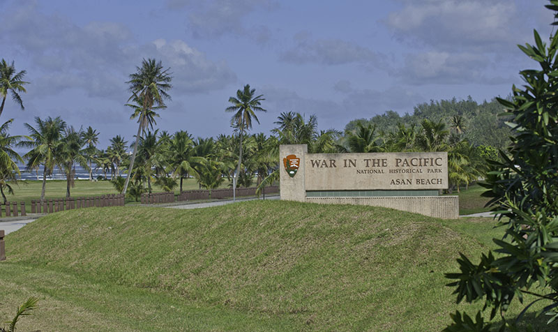 War in the Pacific National Historical Park was established to commemorate the bravery and sacrifice of those participating in the campaigns of the Pacific Theater of World War II and to conserve and interpret outstanding natural, scenic, and historic values and objects of the island of Guam.