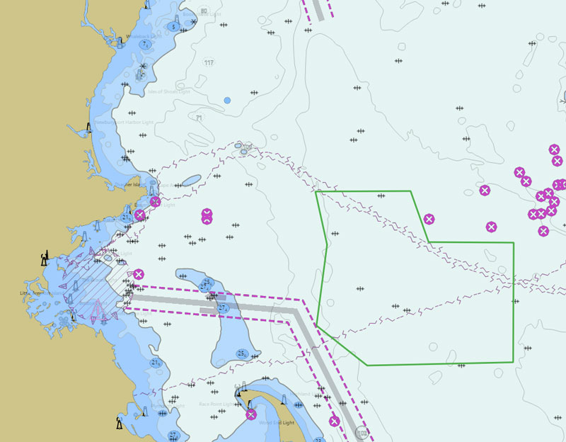 Map of planned operations during the 2024 Dual DriX Project.