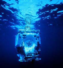 Manned research submersible Alvin