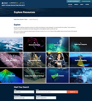 Deep Ocean Education Project website