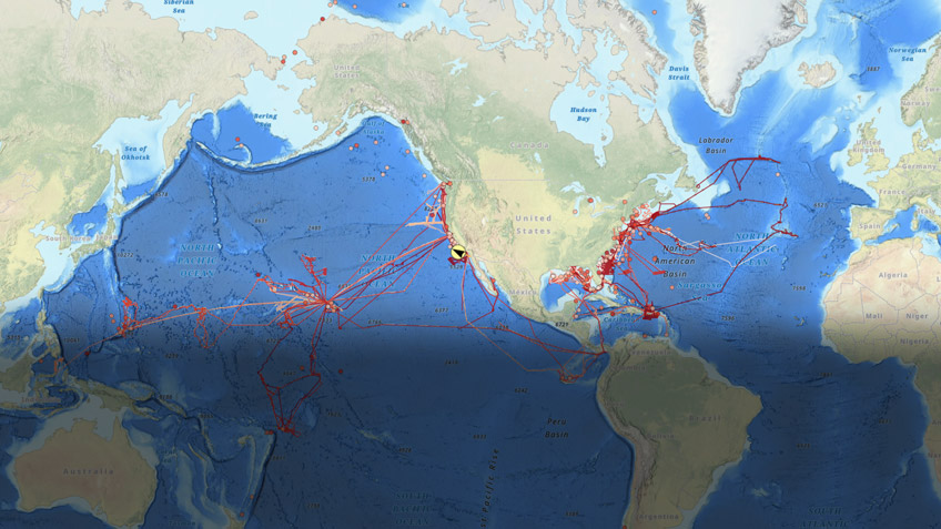 New Data Atlas Eases Access to NOAA Ocean Exploration Data