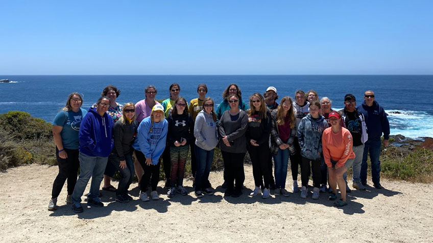 This year, with grant funding from NOAA Ocean Exploration and the National Marine Sanctuary Foundation, Spencer Cody continued building capacity for ocean literacy by not only bringing ocean science to South Dakota classrooms, but by bringing South Dakota educators and students to the ocean!