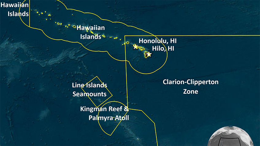 Call for Input: NOAA Ship Okeanos Explorer 2024 Hawai’i, Line Islands, and Clarion Clipperton Zone Expeditions