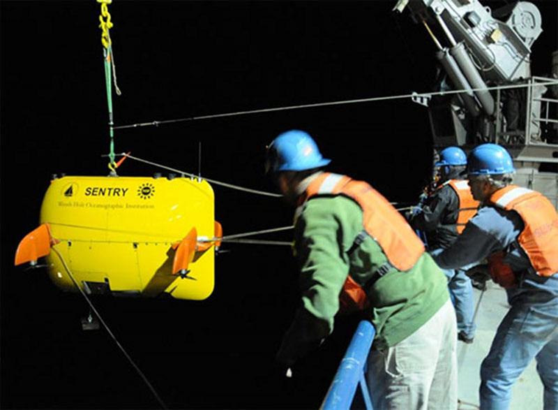 Woods Hole Oceanographic Institution's Sentry AUV