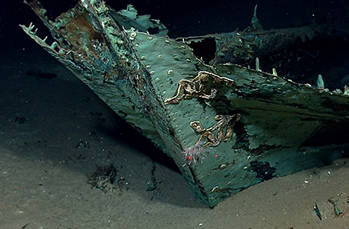 Monterrey Wreck (Site 15577): Catalyzing Research on an Early 19th Century Wooden Shipwreck Discovered in the Gulf of Mexico 2013. The Gulf of Mexico 2014 expedition will include continued exploration of this wreck site.