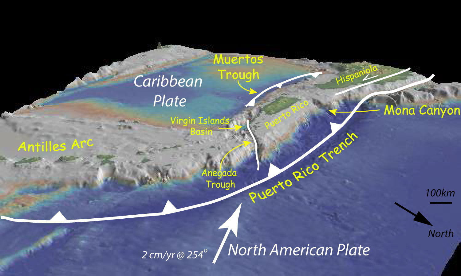 Exploring Puerto Rico S Seamounts Trenches And Troughs Background   Figure1 Hires 