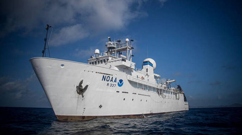 NOAA Ship Okeanos Explorer, the only federal vessel dedicated to ocean exploration, set sail on a 7,000-nautical-mile-long journey from the Caribbean to the Pacific on May 8.