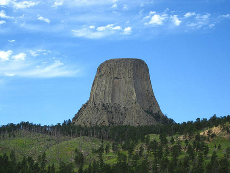 Devils Tower National Monument in Wyoming – the first monument.