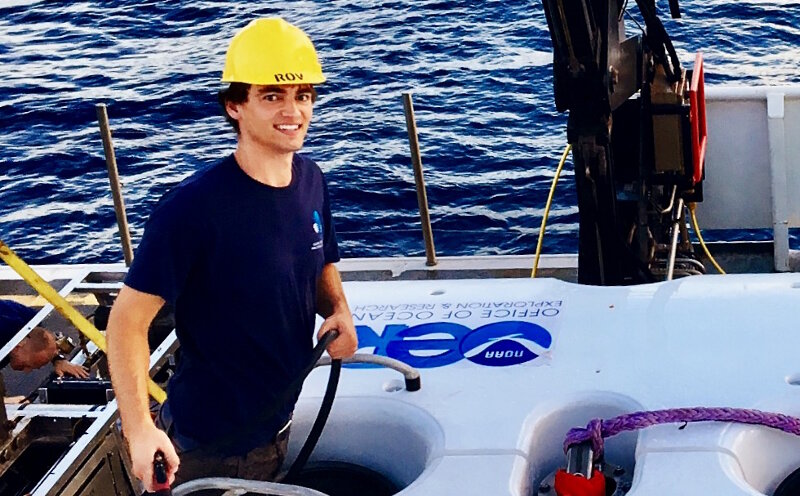 Levi Unema, ROV Engineer, GFOE.