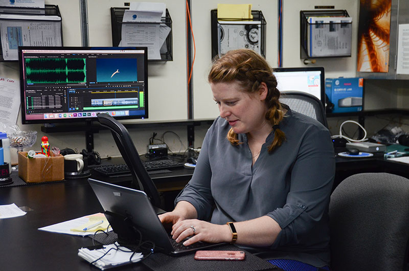 Windows to the Deep 2018 Expedition Coordinator, Kasey Cantwell, answering questions live on board NOAA Ship Okeanos Explorer during the Reddit AMA.