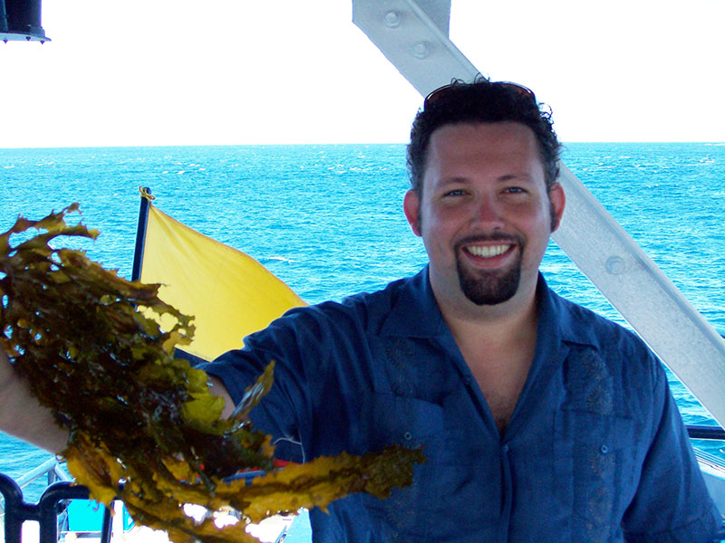 Dr. Brian Kinlan. Image courtesy of Michael Graham, Moss Landing Marine Lab.