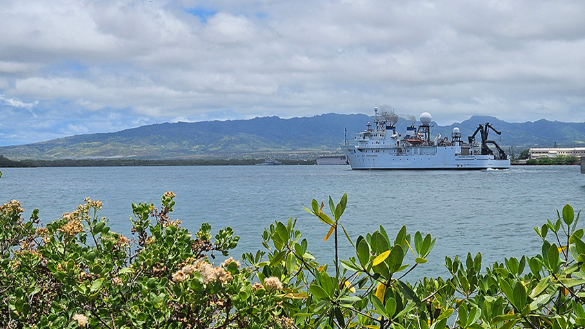 Expedition underway to map deep waters in and around Papahānaumokuākea Marine National Monument
